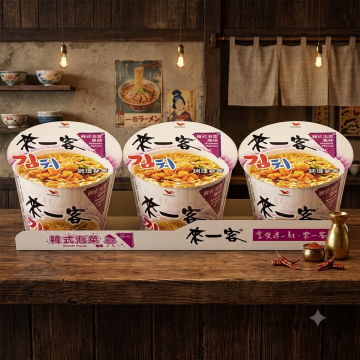 來一客系列-韓式泡菜麵🍜-