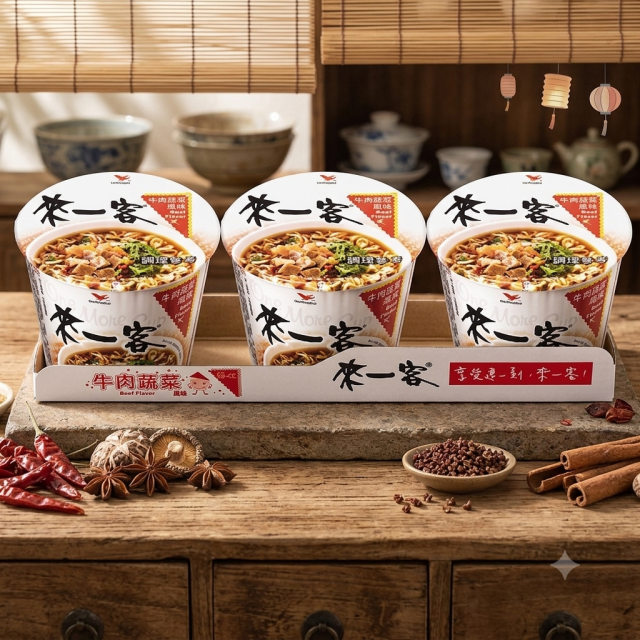 來一客系列-牛肉蔬菜麵🍜