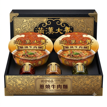 🍜 滿漢大餐－蔥燒牛肉麵（碗裝 2 入）