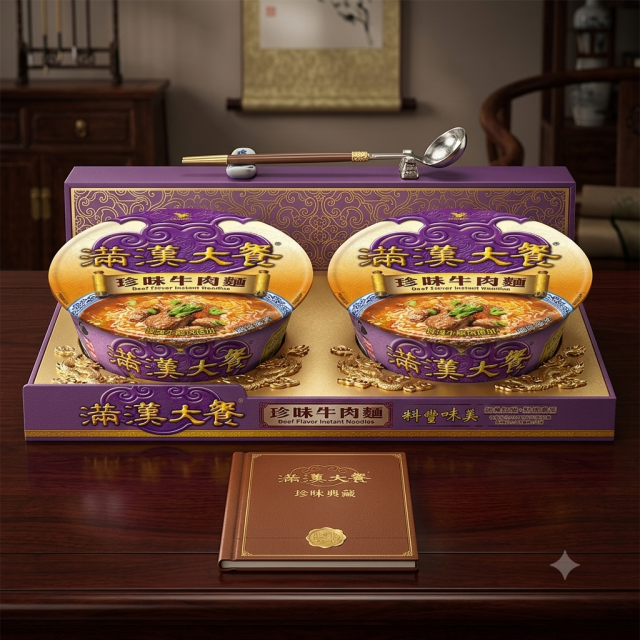🍜 滿漢大餐－珍味牛肉麵（碗裝 2 入）