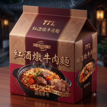 🍜台酒泡麵系列－紅酒燉牛肉（ 袋3入）