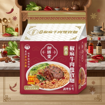 🍜台酒泡麵系列－椒麻牛肉雙寶麵（ 袋3入）