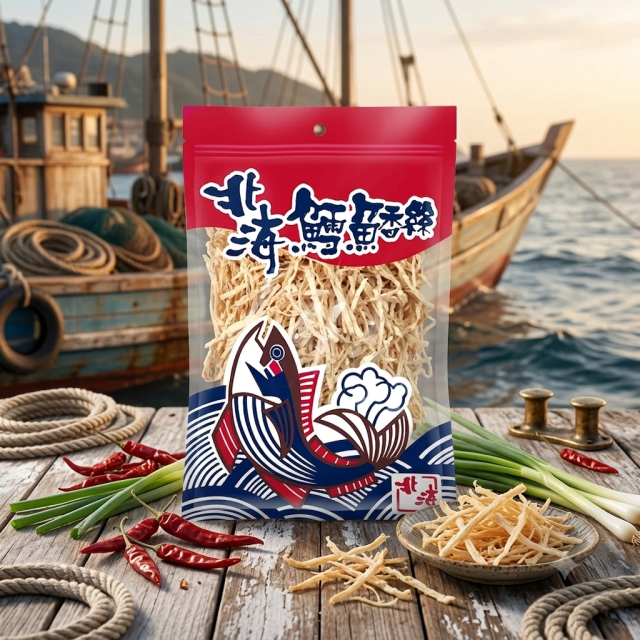 I-TW-FP-00009-2北海鱈魚香絲 一粗條-原味