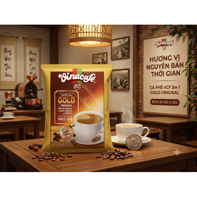 Cà phê Vinacafe Original Gold 