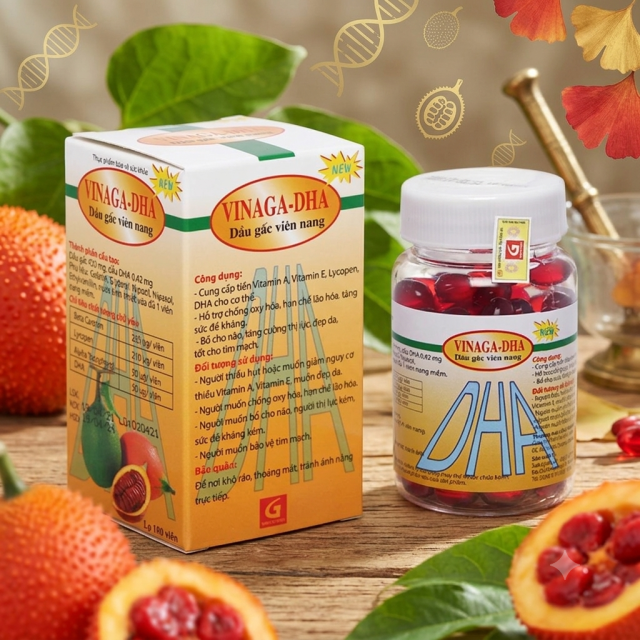 I-VN-FP-00004-1 Dầu gấc viên nang  VINAGA – DHA