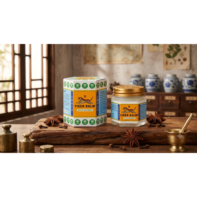 Dầu xoa Tiger Balm White (白)