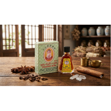 Dầu Phật Linh Trường Sơn 越南長山牌必靈佛靈油 